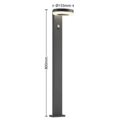 Lindby Eireen LED-Solar-Wegeleuchte, 80 Cm -Lampen Welt 9977106 3